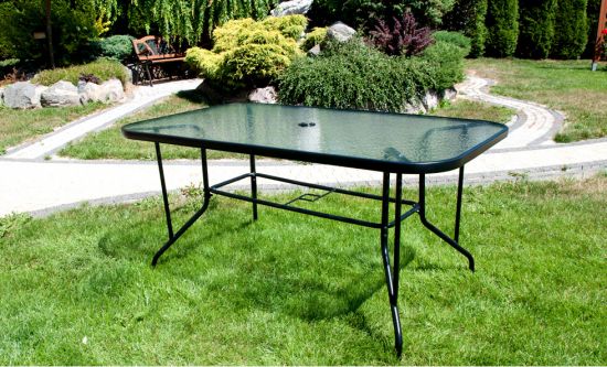 St&oacute;ł metalowy TORINO czarny