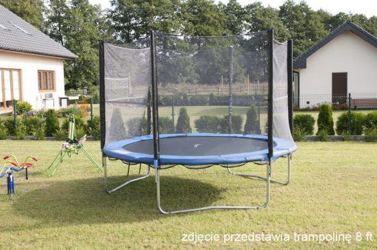 SIATKA ZEWNĘTRZNA DO TRAMPOLINY 12 FT - 366 CM TRAMPOLINA  