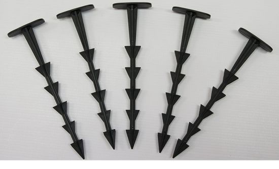 SZPILKI KOŁKI DO AGROWŁ&Oacute;KNINA, AGROTKANINA KOTWICE 100 sztuk  