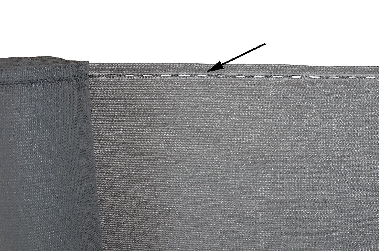 siatka cieniująca ciemnozielona oczka 2