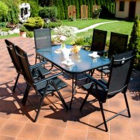 St&oacute;ł metalowy TORINO czarny