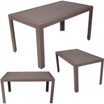 St&oacute;ł URANO PCV technorattan Cappuccino