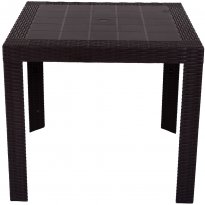 St&oacute;ł SATURNO PCV technorattan Brązowy