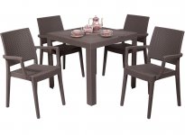 St&oacute;ł SATURNO PCV technorattan Cappuccino