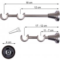 WSPORNIK PODW&Oacute;JNY 16+16 KARNISZ SATYNA