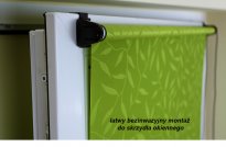 Mini rolety kolekcja materiał&oacute;w żakardowych